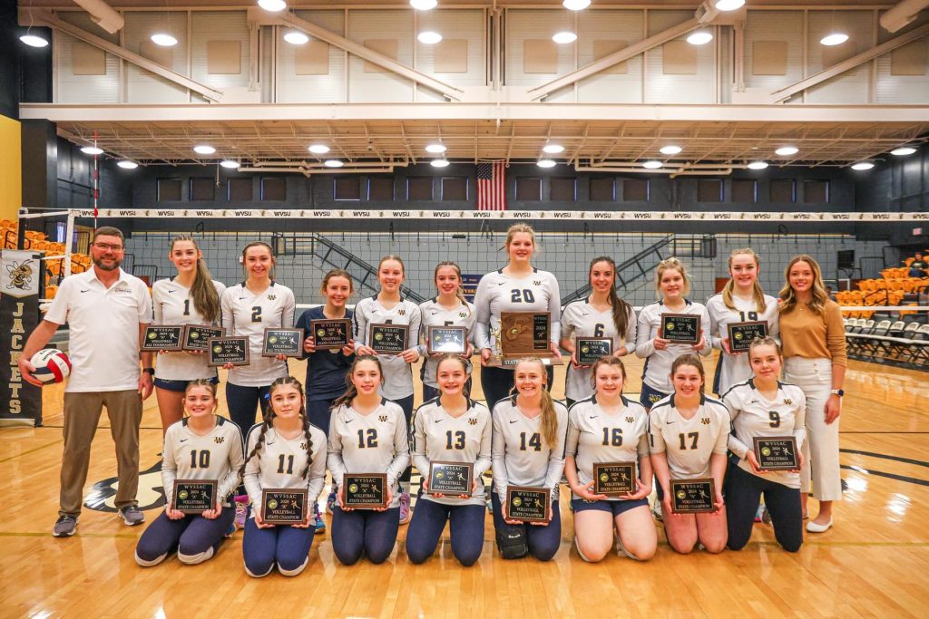 Greenbrier West volleyball goes all the way, claims first ever