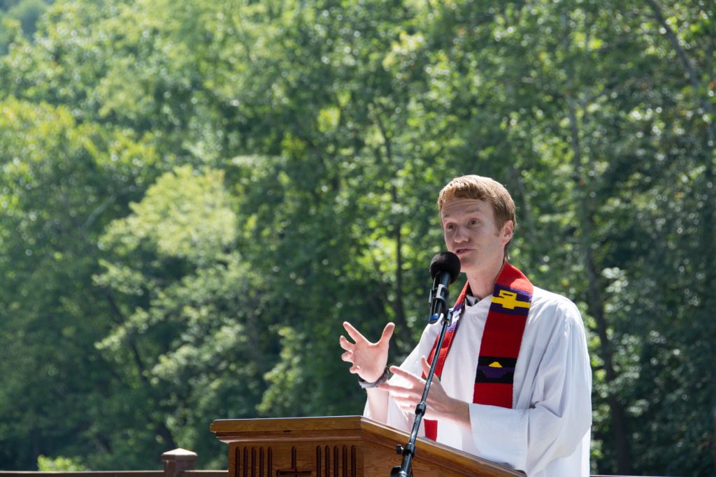 Current image: sermon river