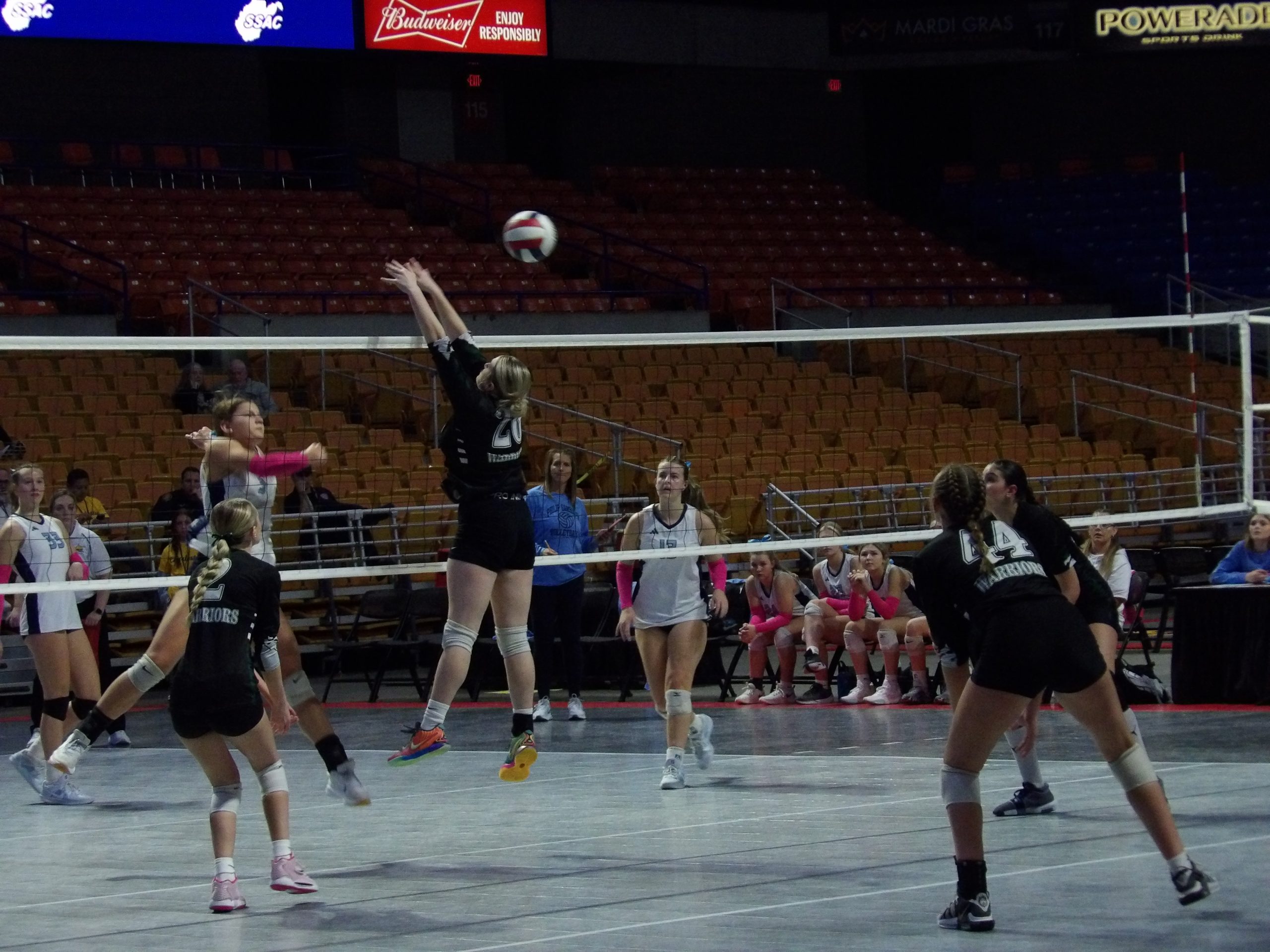 Class AA moves ahead with day one of state volleyball tournament – The ...