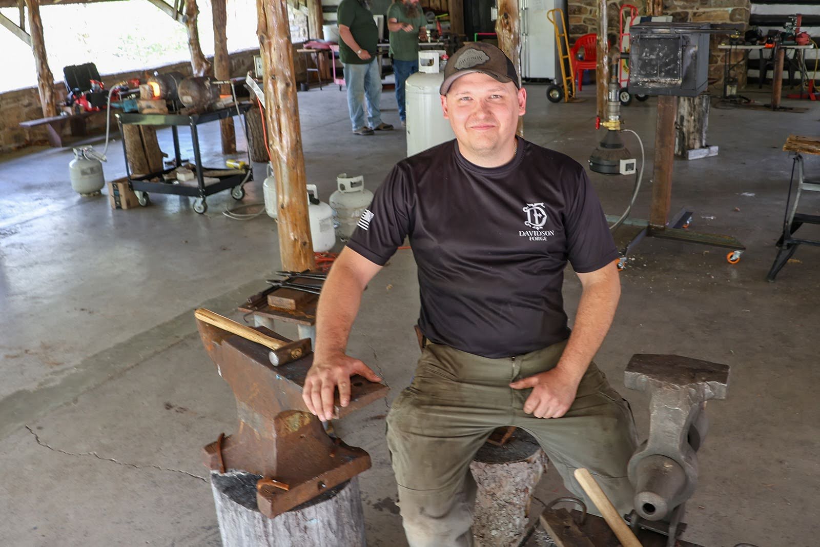 'Hammer-In' allows veterans to bond over blacksmithing in Summers County – The Real WV